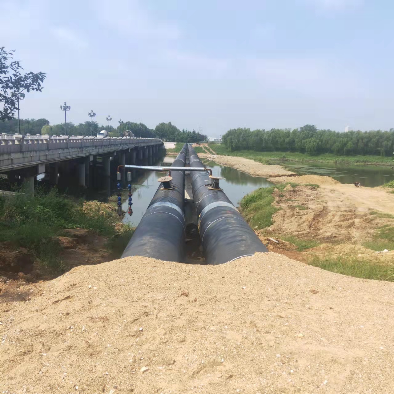 淮安管道物理震动清洗输油管道清洗